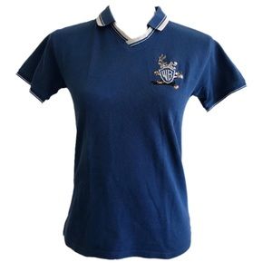 Warner Bros Vintage Polo shirt short sleeved WB Looney Toons